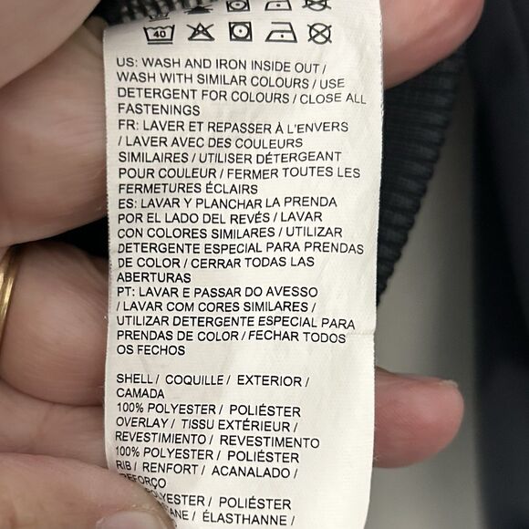 Puma Arsenal Stadium Soccer Jacket Men's Size M Gray & Yellow - Picture 5 of 5